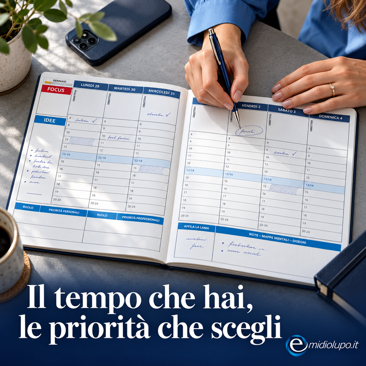 Il tempo che hai, le priorità che scegli