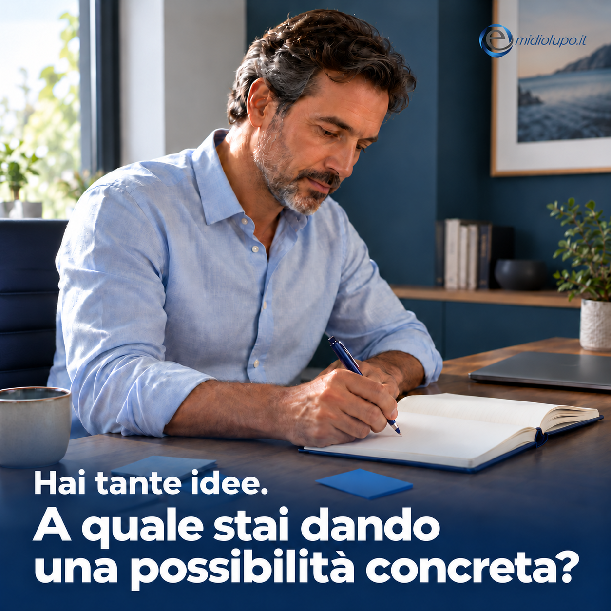 Hai tante idee. A quale stai dando una possibilità concreta?